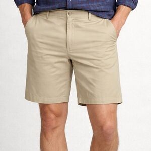 Kirkland Signature Men’s Flat Front Stretch Shorts 38 Khaki